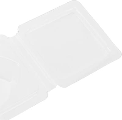 Wax Melt Mallen - Kaarsen Mallen - Kaarsen Maken - 100 Stuks - 2.4 x 1.4 x 1 inch - Transparant
