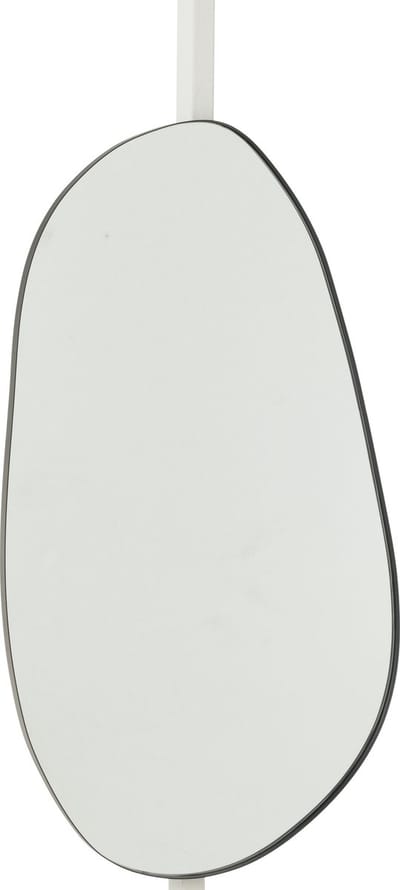 J-Line spiegel Extrema - ijzer/glas - zwart - large - 108 x 59 cm