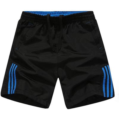 Running Fitness Sportshorts Heren Grote maat Casual strandbroek Zomer Dunne vijfpuntsbroek voor heren L blauw