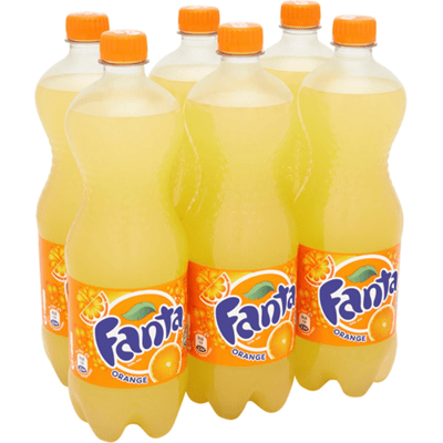 Fanta Orange Frisdrank - 6 x 1 L