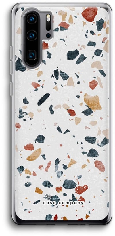 Case Company® - Hoesje geschikt voor Huawei P30 Pro hoesje - Terrazzo N°4 - Soft Cover Telefoonhoesje - Bescherming aan alle Kanten en Schermrand