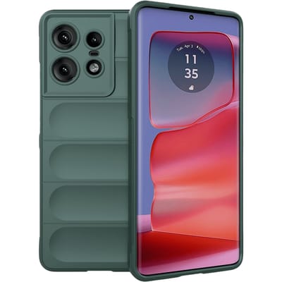 Comfycase Motorola Edge 50 Pro Cushion Case Groen