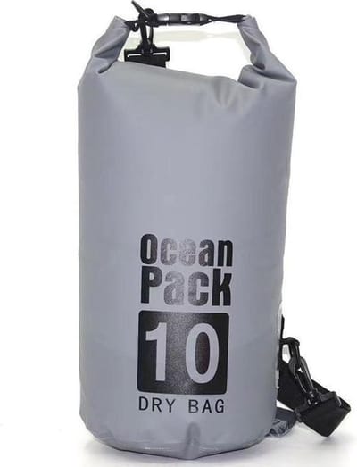 Nixnix® - Waterdichte Tas - Dry bag - 10L - Grijs - Ocean Pack