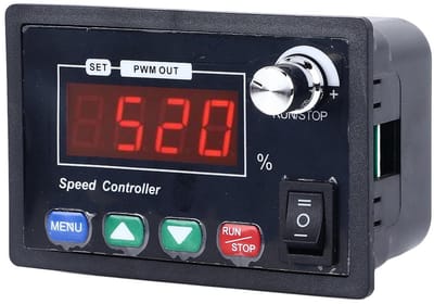 DC 10-55V 40A Motor Snelheidsregelaar Voorwaarts Omgekeerde Elektrische Motor Snelheidsregelaar Met CW CCW Omkeerbare Schakelaar