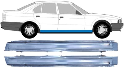 Volledige dorpel voor BMW 5 E34 1987-1997 / Links + Rechts / COMBI / SEDAN / Set