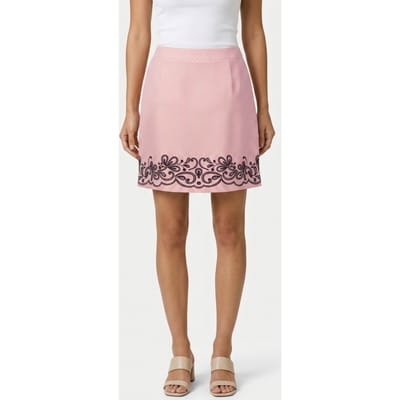 Moschino Skirt Pink Size: 40 | Mini Skirts Outlet | Dames | Zwart