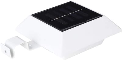 Solidchoice - Dailygoody - Veiligheids-regengootlamp - Zonnelamp met 6 LEDs - Ideaal voor tuin en pad - Automatische verlichting - Energiezuinig - Buitenverlichting