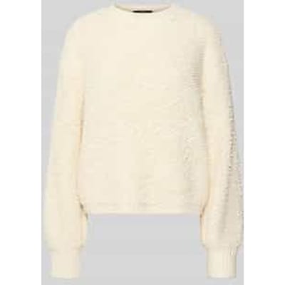 Relaxed fit Pullover in bouclé-look met wol Model 'Telena'