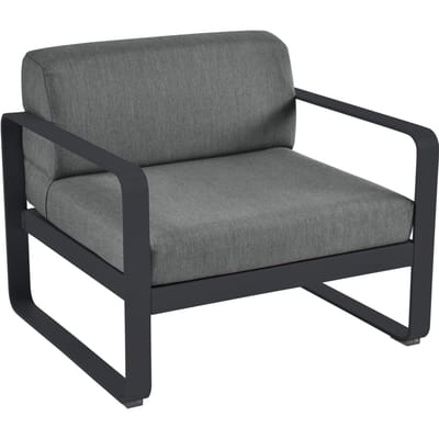 Fermob BELLEVIE fauteuil - 47 antraciet mat - A3 grafietgrijs