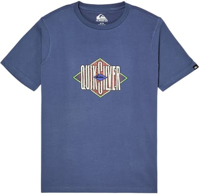 Quiksilver Losange T-shirt Met Korte Mouwen Blauw 16 Years Jongen