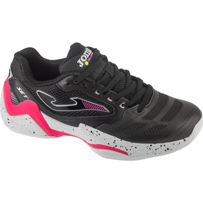 Joma Set Lady 25 TSELW, Zwarte Tennisschoenen voor Dames 40 zwart