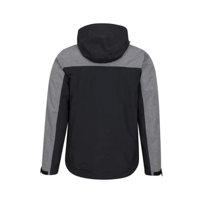 Mountain Warehouse Heren District Extreme 3 in 1 Waterdichte Jas (Zwart)