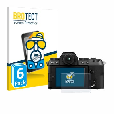 BROTECT - Screenprotector voor Fujifilm X-S20 - Folie Beschermfolie matte 6 Stuks