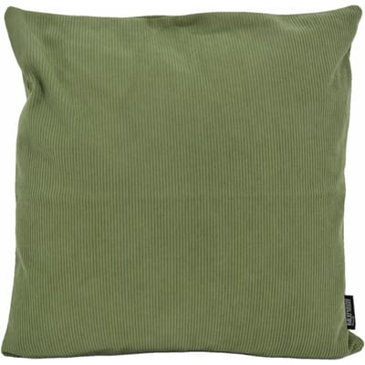 Coco Olijfgroen Ribfluweel Kussenhoes | Corduroy / Polyester | 45 x 45 cm