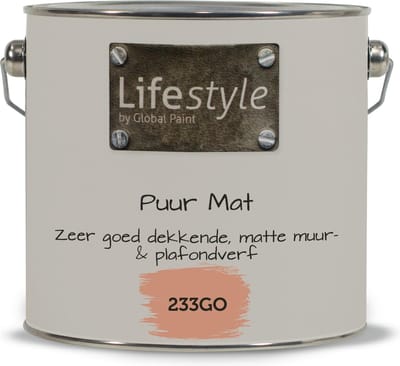 Lifestyle Puur Mat - Muurverf - 233GO - 2.5 liter