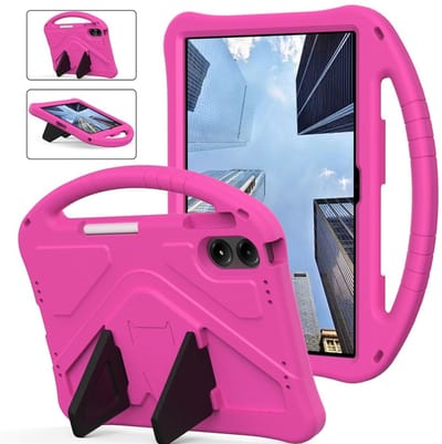 Coverup Tablethoes geschikt voor Xiaomi Redmi Pad 2 Pro Hoesje - ShockProof Kids Case - Roze