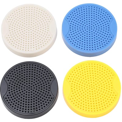 4 stuks Wijzerplaat Ondersteuningsplaat Professionele Basis Houder Geen Krassen Urnenmaker Reparatie Accessoire gray