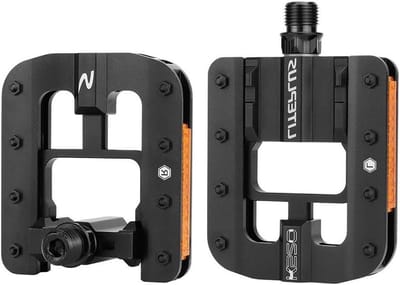 Opvouwbare Fietspedalen - Vouwpedalen Fiets - Ruimtebesparend Opbergen - Anti-slip Design - 14mm Schroefdraad - Zwart