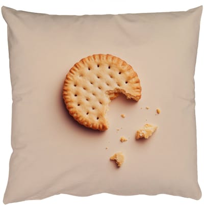 Sierkussens - Kussentjes Woonkamer - 50x50 cm - Koekje - Kruimels - beige