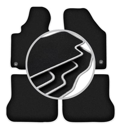 CARLUX-SILVER automatten voor: Volkswagen Caddy 2K 2FL minivan (2013-)