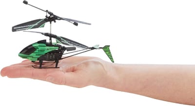 RWB® RC Helicopter - Bestuurbare Helicopter - Helicopter op Bestuurbare Afstand - Groente en Zwart - 19 x 19 x 9 cm