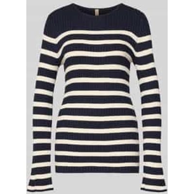 Gebreide pullover met ronde hals Model 'DOLLIE'