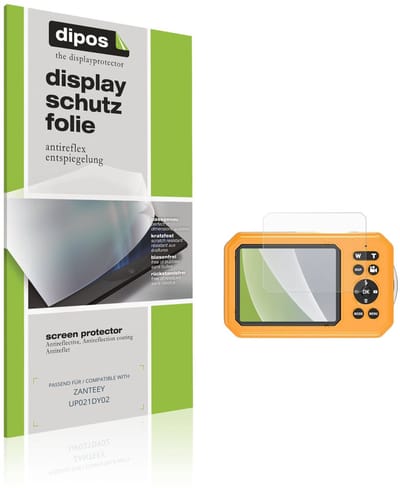 dipos – 4x Matte Beschermfolie geschikt voor ZANTEEY UP021DY02 | Krasbestendige & antireflecterende Screenprotector Ultra-Thin