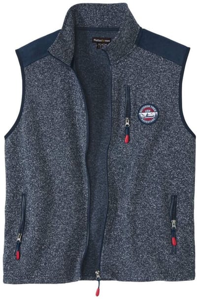 ATLAS FOR MEN - Molton bodywarmer Outdoor - Heren - Verkrijgbaar in grote maten - L