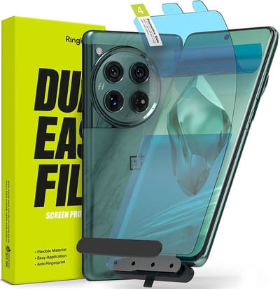Ringke Dual Easy Film OnePlus 12 Screen Protector met Jig 2-Pack
