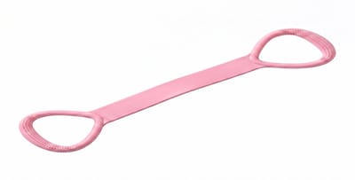 Weerstandsband - puller - fitness - yoga - pilates - resistance band - fitness elastiek - sport apparatuur - workout band - roze - ATHLIX