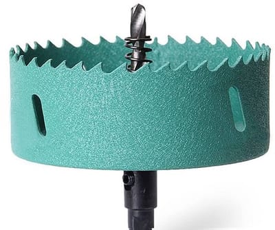 Gatzaag 115mm Heavy Duty - Bi-Metalen Gatsnijder - Antiroest - Hout/Metaal - Snijden - Sterke Tanden - Kleine Trillingen - Boor