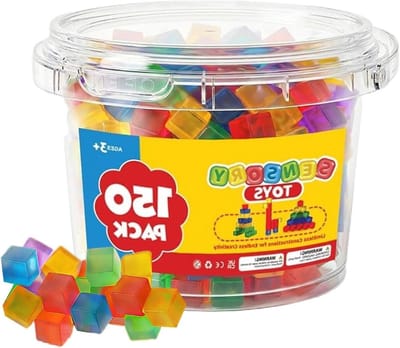 Kinder Bouwstenen - Zachte Blokken - Educatief Spelen - Siliconen Materiaal - 120 Delen - Multicolor
