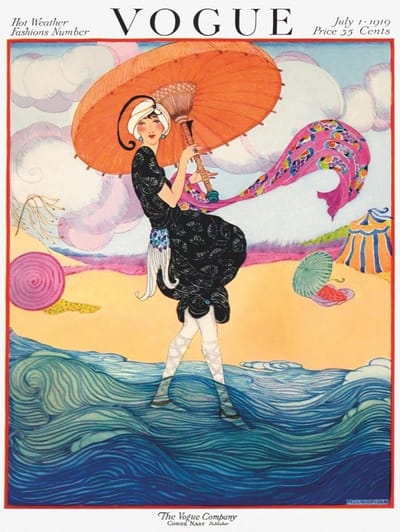 Puzzel 1000 Stukjes - Volwassenen Puzzel - Ontspanning Thuis - Linnen Afwerking - 52x72 cm - Vogue Cover