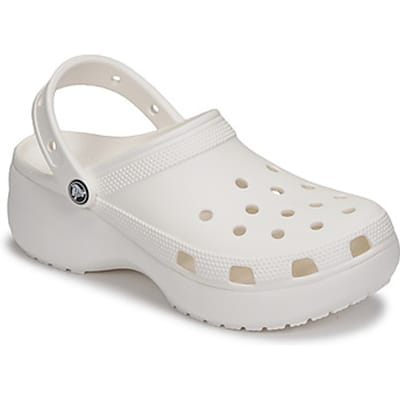 Klassieke plateau muiltjes - Crocs - Wit