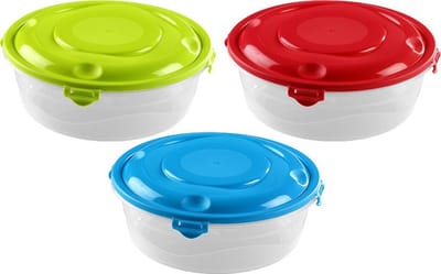 Hega Hogar voedsel vershoudbakjes - 12x stuks - 1200 ml - transparant kunststof - Luchtdicht - Mealprep - Maaltijden bewaren