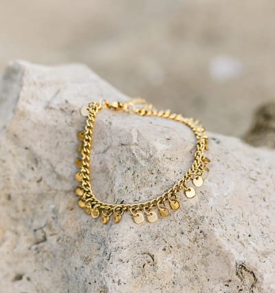Boho Armband 'Muntjes' | Stainless Steel