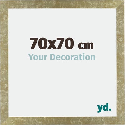 Your Decoration - Fotolijst 70x70 cm - MDF - Goud Antiek - Mura