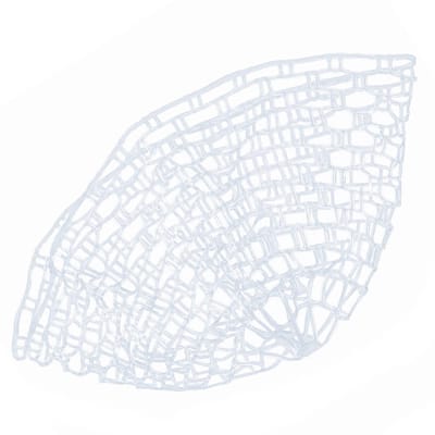 Dailygoods- Landing Net Rubber - Snag Proof - Lichtgewicht - Draagbaar - Onzichtbaar voor Vissen - Minimale Schade aan Vissen - Visnet