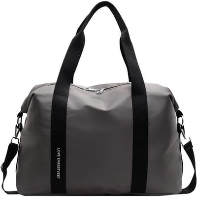 Dezelfde Modieuze Trendy Zakenreis Design voor Mannen en Vrouwen, Eenvoudige Handbagage Tas, Outdoor en Sfeervolle Reistas grijze kleur