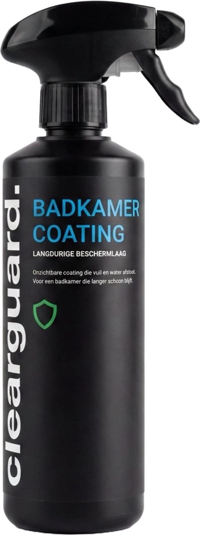 Nano Coating Badkamer | Clearguard | Transparante Bescherming Sanitair | Langdurige bescherming | Voegen Tegels Glas en meer | 500ml