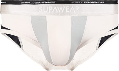 SUPAWEAR SPR Verve Brief Pale Grey - MAAT M - Heren Ondergoed - Slip voor Man - Mannen Brief