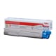 OKI 43459371 toner cartridge cyaan hoge capaciteit (origineel)