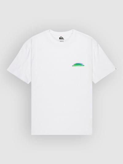 Quiksilver Ev Fade Spectrum T-shirt Met Korte Mouwen Wit M Man