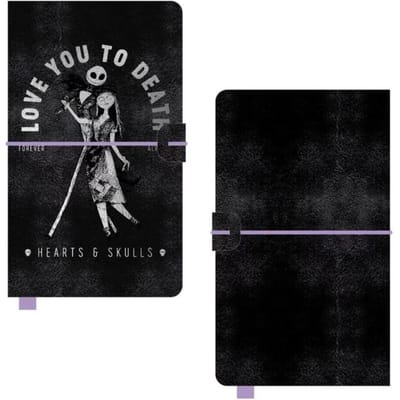 The Nightmare Before Christmas Premium Notitieboek A5 Sally & Jack