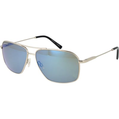 Serengeti Dorwinn SS578002 Shiny Silver Polarized 555nm Blue