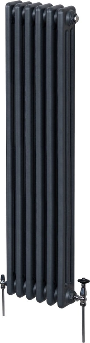 Verticale 3-kolomsradiator - grijs - 1800x292 mm - 3957btu
