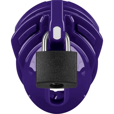 The Vice - Clitty - Kuisheidskooi - Peniskooi - Chastity Cage Voor Kleine Penis - Paars