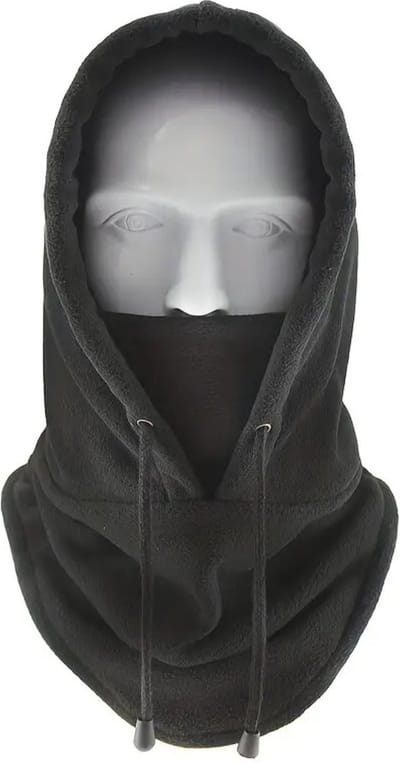 Livano Winter Masker - Balaclava - Ski Mask - Ski Masker - Bivakmuts - Full Face Mask - Zwart