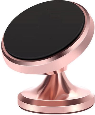 Magnetische Houder Voor Telefoons In De Auto - Carmount Magnetic Telefoonhouder - Telefoonhouder Auto - Dashboard Autohouder - Universele Car Mount - Plakstrip - Magneet - Roze