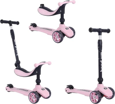 Step scooter - Kinderscooter - Buiten spelen - Stevig frame - Niet gespecificeerd - Roze